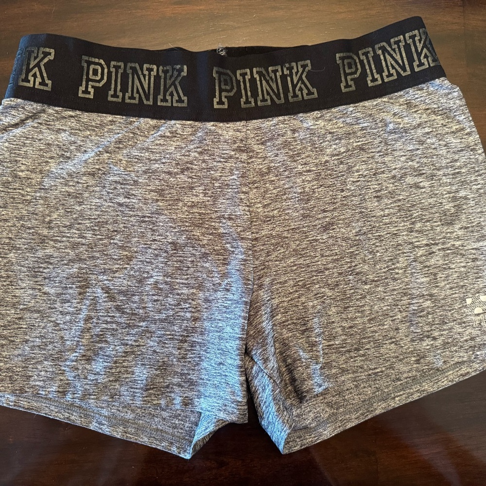 PINK Victoria's Secret Heathered Lounge Shorts